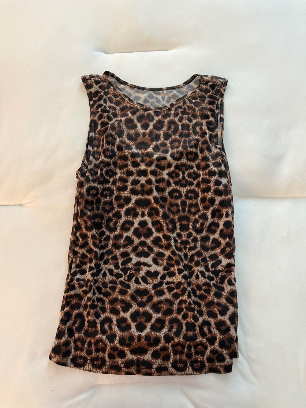 Missguided Cheetah Print Tank Top